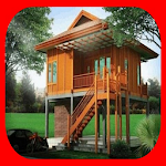 Cover Image of Baixar minimalist wooden house design ideas 1.0 APK