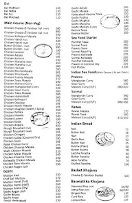 Chaska - A -Tandoor menu 2