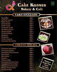 Cake Corner Bakery And Cafe menu 4