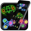 تحميل التطبيق Neon Fidget Spinner Cool Theme التثبيت أحدث APK تنزيل