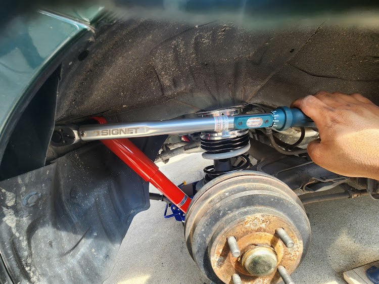 コペンの車高調・足回り交換・足回りリフレッシュ・DIY・ローダウンに関するカスタム事例の投稿画像12枚目