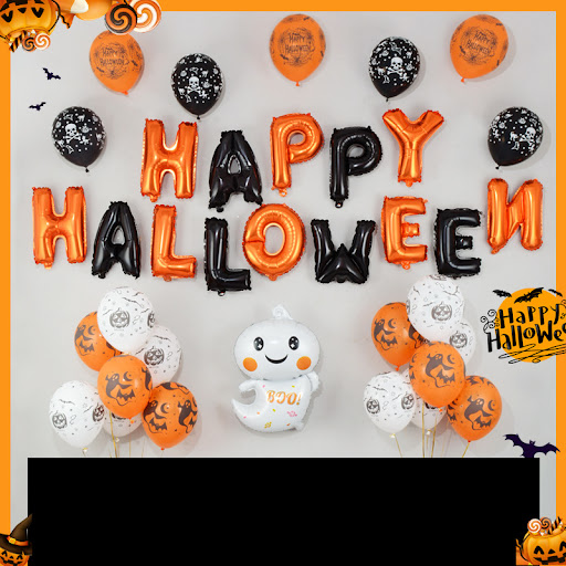 Title 3, Halloween Set Aluminum Film Balloons for Ghost ...