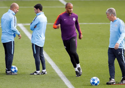 Guardiola spreekt zich uit over de toekomst van Vincent Kompany, die eind dit seizoen einde contract is