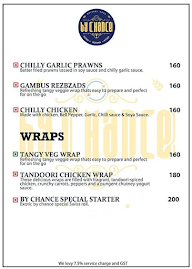 By Chance - Resto Pub menu 4