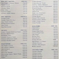 Hill View menu 7