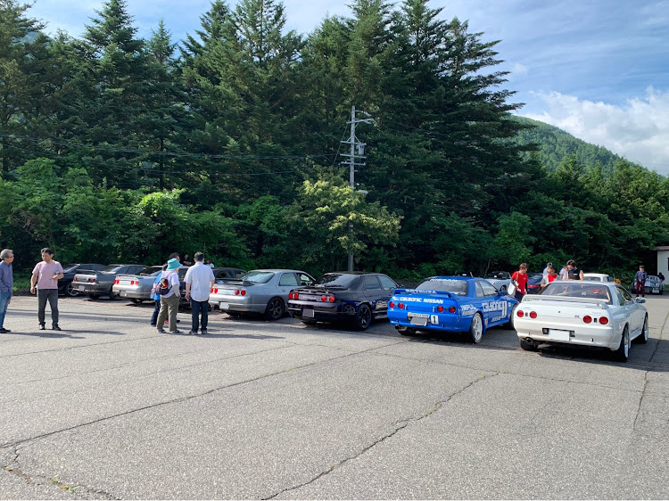 スカイライン GT-Rの上から愛車・梅雨の晴れ間・信州サンデーミーティング・猛暑日・野生動物に関するカスタム事例の投稿画像2枚目