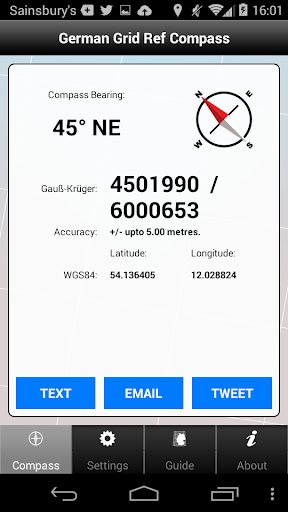 免費下載旅遊APP|German Grid Ref Compass app開箱文|APP開箱王