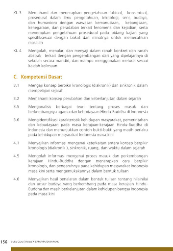 Buku Guru Kelas 10 Sejarah Indonesia Revisi 2017