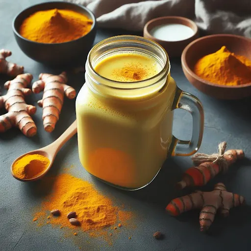 Turmeric Milk [450 Ml, Mason Jar]