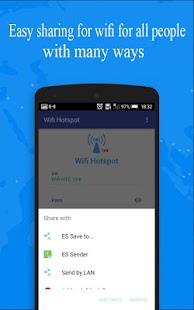 WiFi Hotspot Ekran görüntüsü