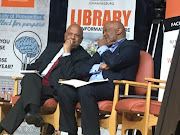 Pravin Gordhan and Ncebisi Jonas.