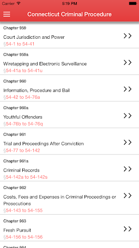 Connecticut Criminal Procedure