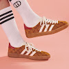 adidas x gucci wmns gazelle mesa / white / red