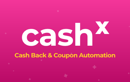 cashX: Cash Back & Coupon Automation Preview image 0