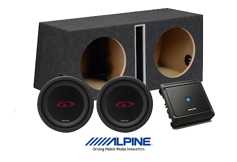 Alpine Type-G baspaket 2x12" och MRV-M500