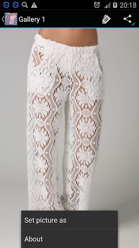 Crochet Pattern Women Pants