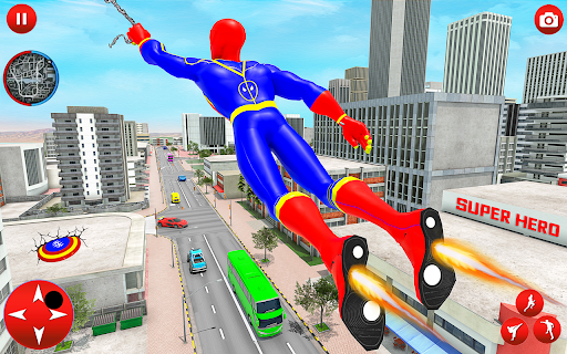 Screenshot Superhero Rope Hero Robot Game