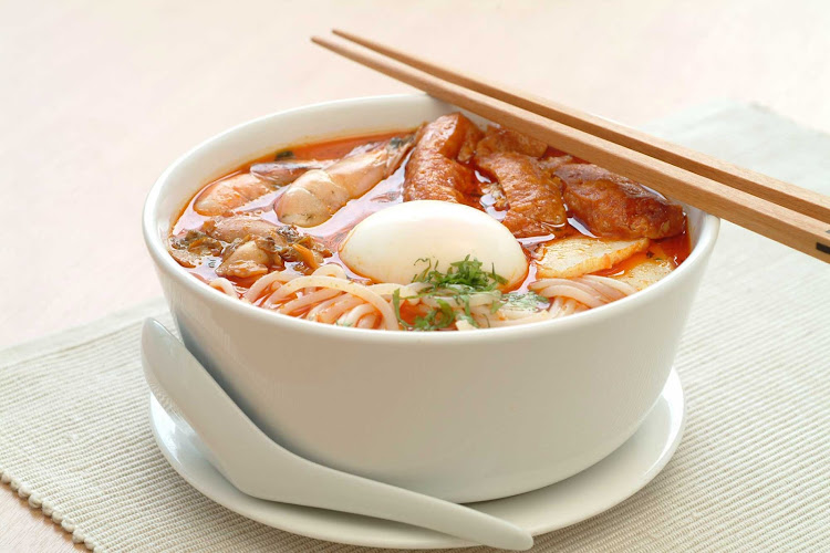 One of Singapore's signature national dishes, Laksa can be found in the Katong area. 