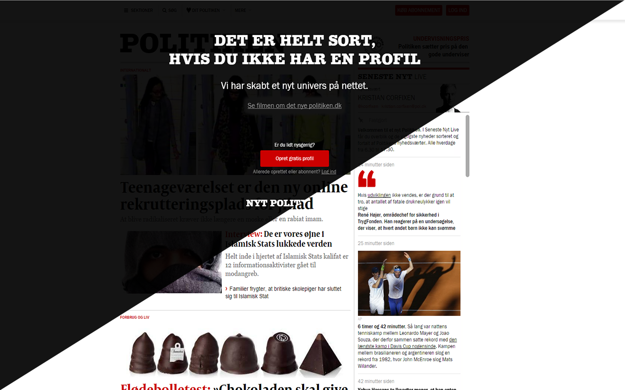 UnAccount for Politiken.dk Preview image 0