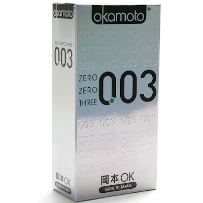 Okamoto 003 Aloe Condoms 1x10
