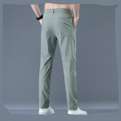 Title 3, Mens Casual Trousers Straight Loose Fit Comfor...