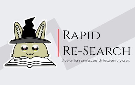 Rapid Re-Search Preview image 0