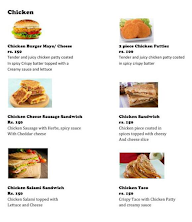 The Foodie menu 3