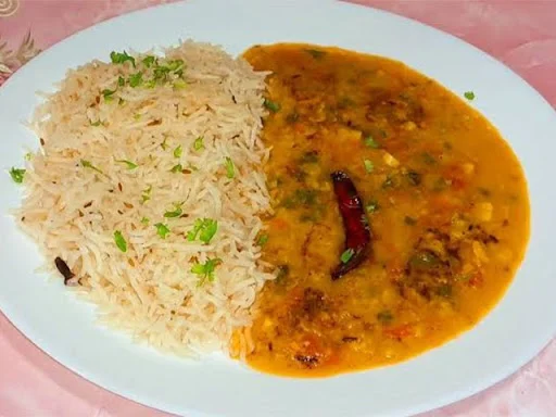 Jeera Rice + Dal Tadka