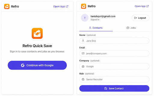 Refro Quick Save screenshot 1