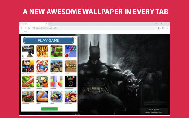 The Batman Wallpapers and New Tab