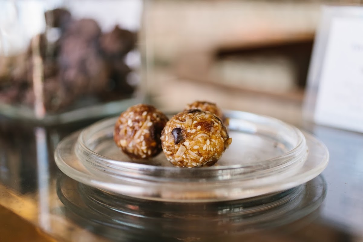 These homemade gluten-free bliss balls are a perfect snack treat to fuel a day walking or biking in Monterey.