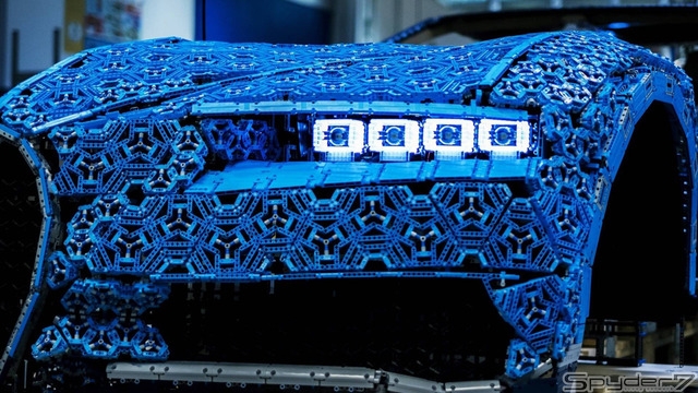 寅次郎さんが投稿したリアルレゴブロック・ブガッティシロン・最高速度20キロ・Car Watch情報に関するカスタム事例の投稿画像7枚目