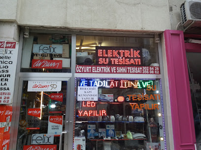 ARZUM.ARNICA.LURA.OKKA LİBELLA.YETKİLİ SERVİS..ÖZYURT ELEKTRİK