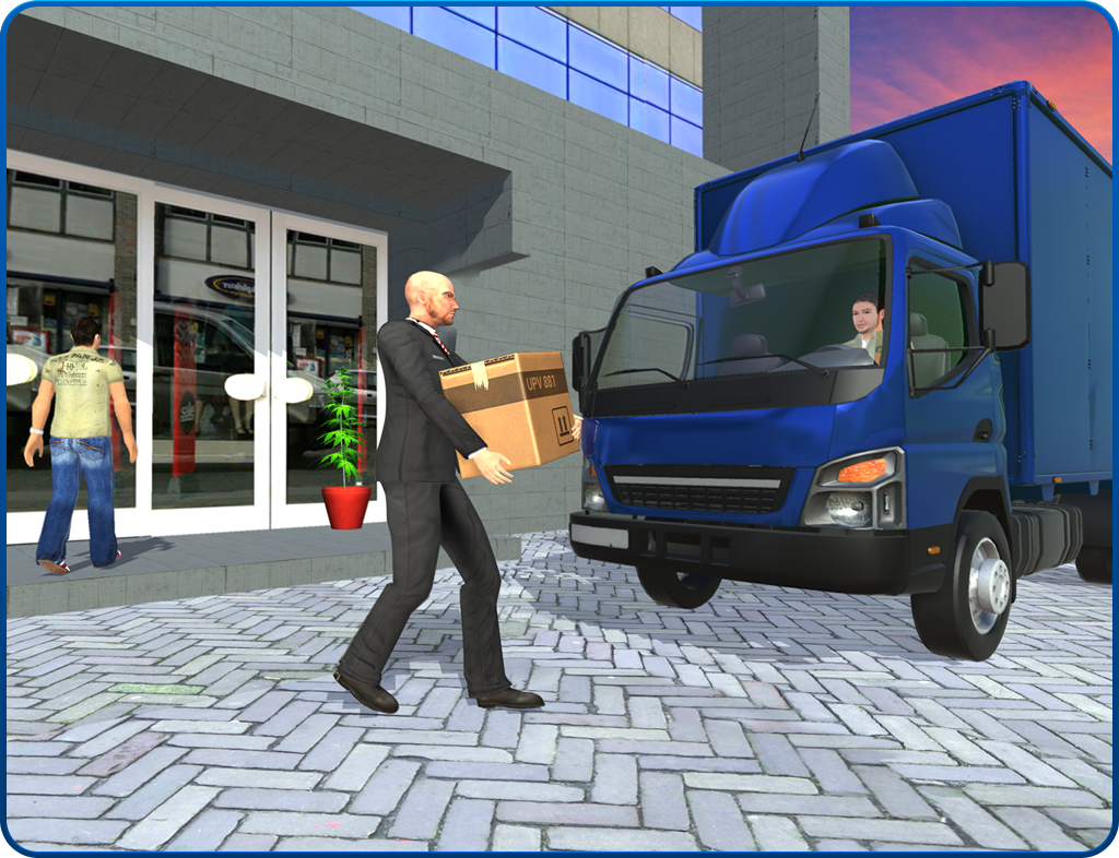   Bank Cash-in-transit Security Van Simulator 2018- 스크린샷 