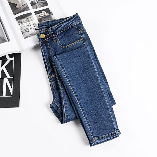 Title 2, Korean Style Student High Waist Jeans for Women...