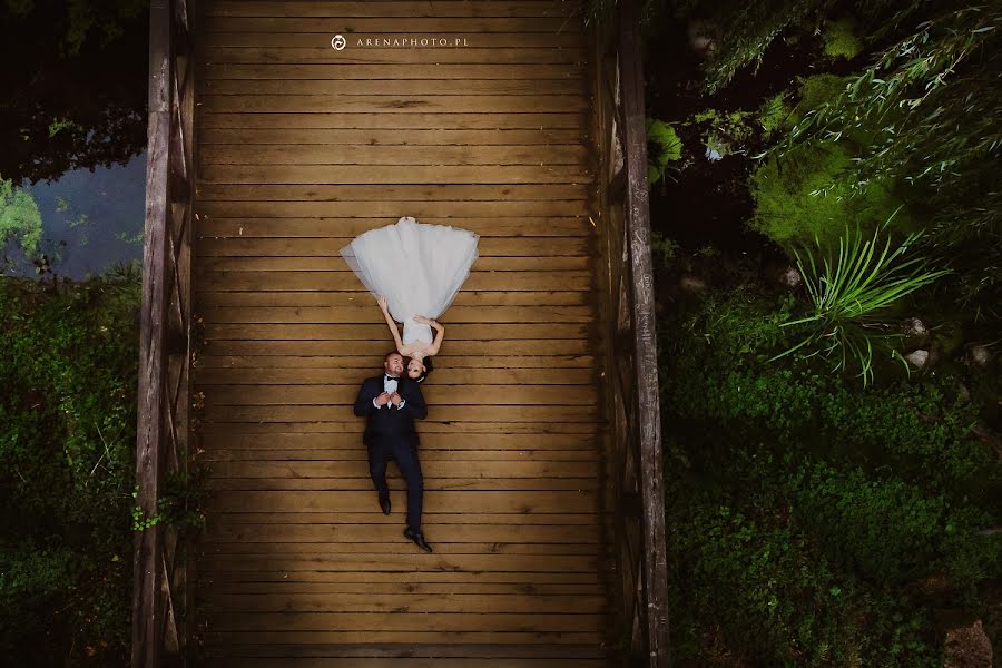 Fotografo di matrimoni Justyna Kędziora (arenaphoto). Foto del 20 dicembre 2018