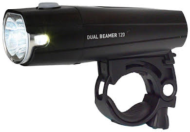 Planet Bike Dual Beamer 120 Headlight - Includes 2 AAA Batteries, Black alternate image 2