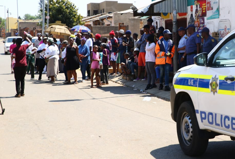 The department of health in Gauteng says one of the children who fell ill after eating biscuits bought from this spaza shop in Naledi is still in critical but stable condition in hospital.