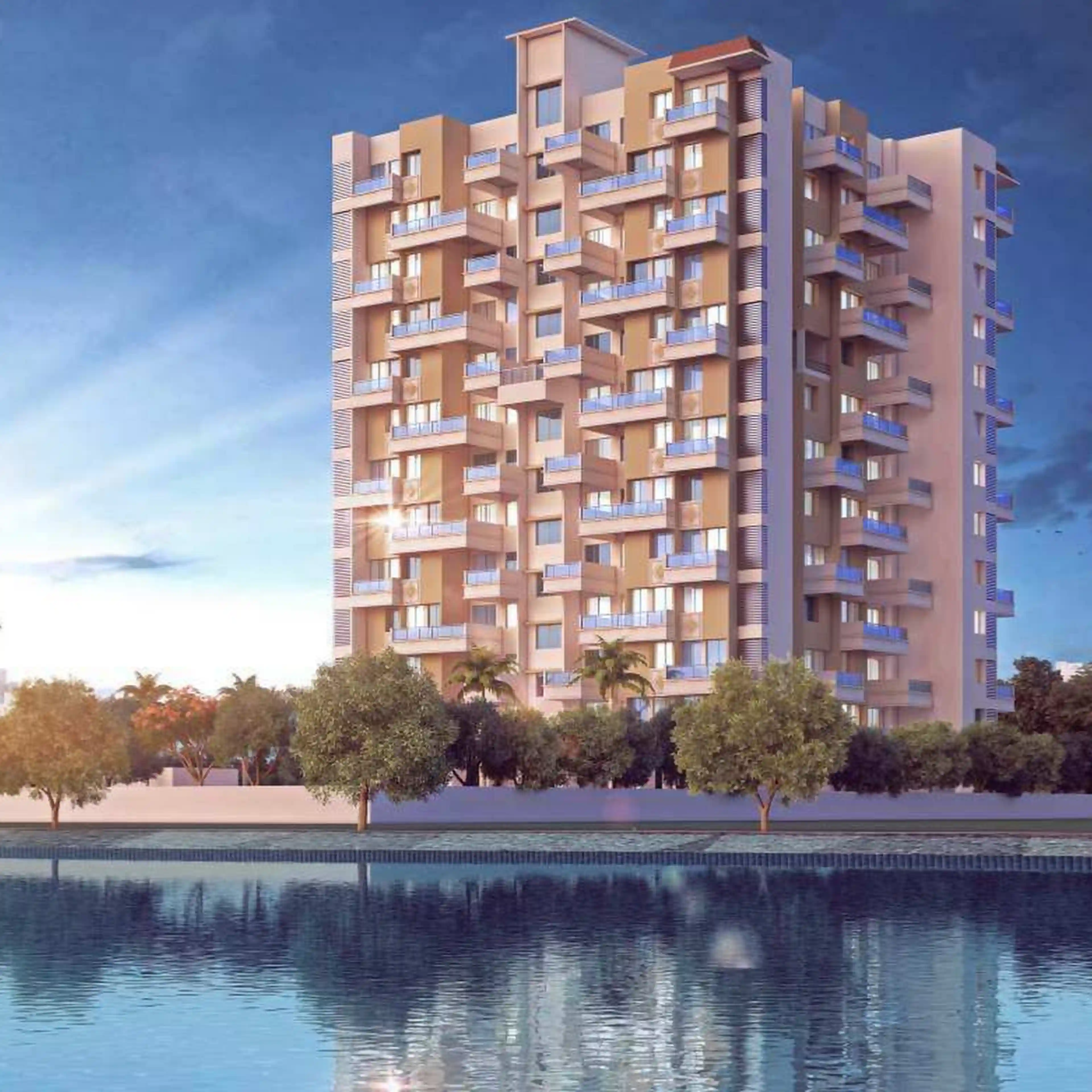 Aaiji Lakeshore Residences-elevation-0