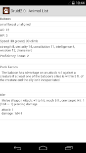 Druid 2.0 - Wildshape Tracker(圖3)-速報App