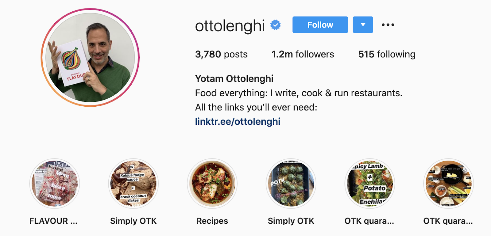 Instagram highlight covers example