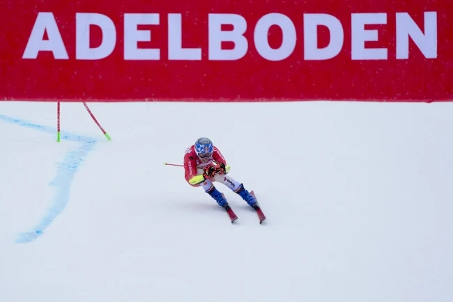 Odermat najbrži u veleslalomu u Adelbodenu