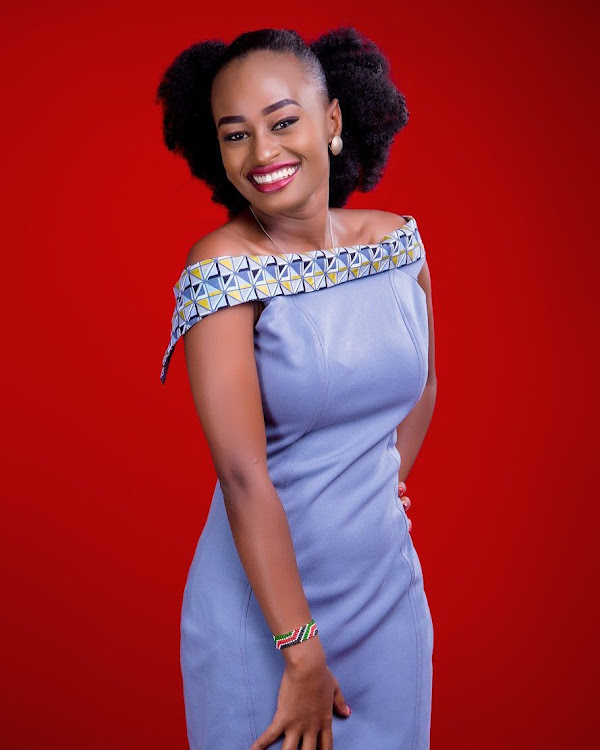 TV presenter Hellen Muthoni