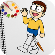 Superhero Nobita Coloring Pages 1.5 Icon