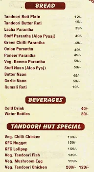 Mr Singh's Tandoori Hut menu 1