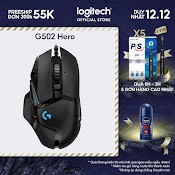 [Mã Elmall5 Giảm Đến 500K] Chuột Game Có Dây Logitech G502 Hero - Cảm Biến Hero 25K, Rgb, 11 Nút Lập Trình