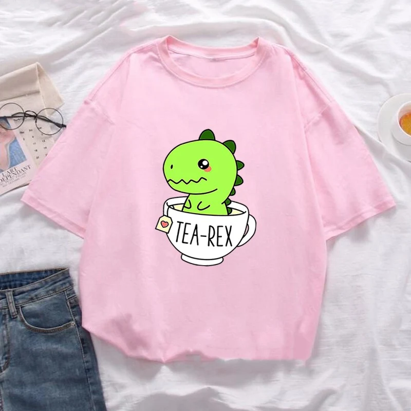 Title 3, Tasse à thé dinosaure avec imprimé lettres, man...