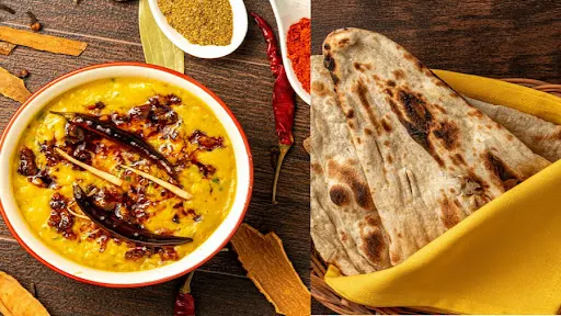 Dal Tadka (300 Mls) Roti Combo