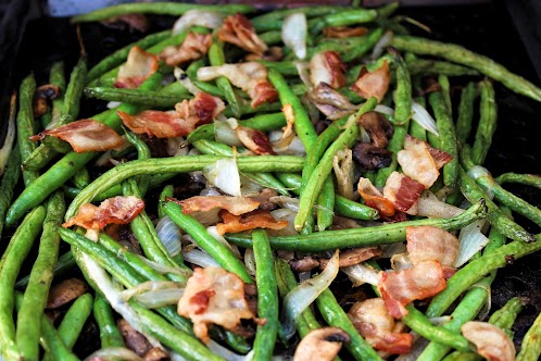 Grilled Fresh Green Beans