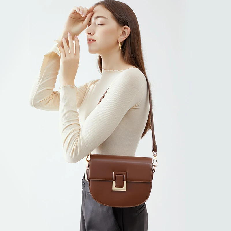 Title 2, Sac à Épaule Femme en Cuir Élégant et Tendance,...